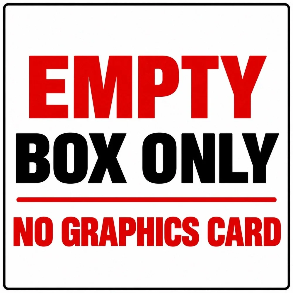 EMPTY BOX ONLY Biostar GeForce FX 5200 128MB DDR VN520XXC2B-F10 Vintage